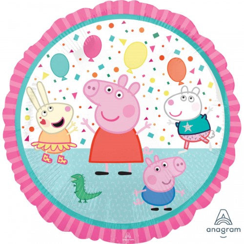 Foil Balloon 17" - Peppa Pig and Friends