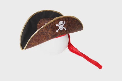 Pirate Hat - Deluxe Pirate Hat Brown