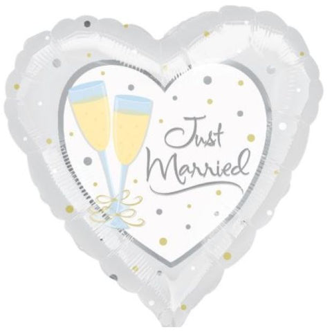 Foil Balloon 18" - Just Married