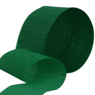Crepe Streamers - National Green