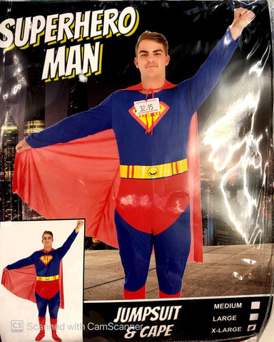 Costume - Adult Super Hero Man