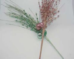 Pick Spray - Flower Stem Glitter & Sequin 78cm