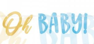 Letter Banner - Oh Baby Boy