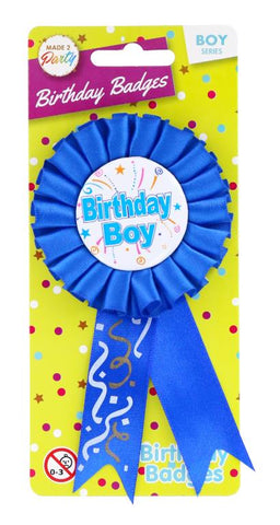 Birthday Badge - Birthday Boy Blue
