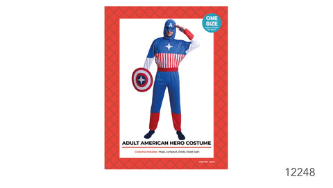 Costume - Adult American Hero Costume