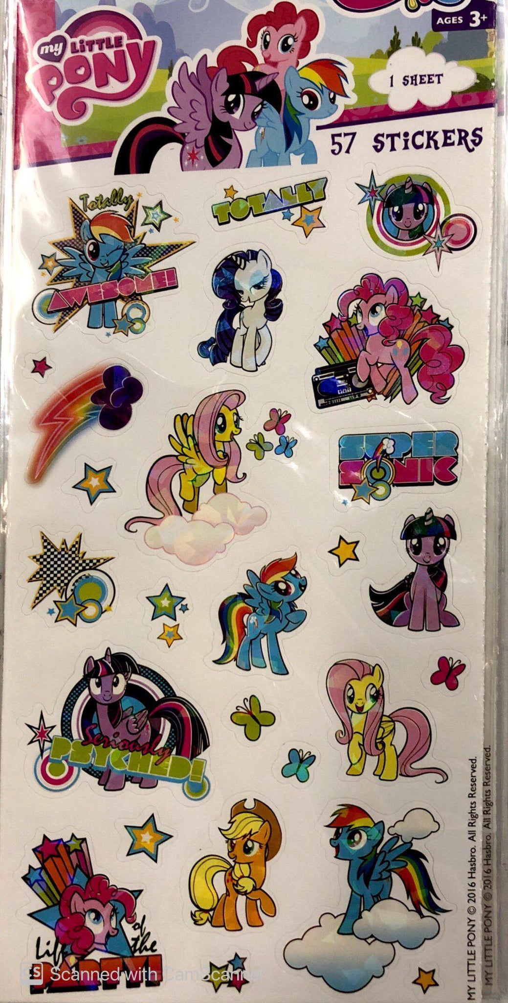 Sticker - Disney My Little Pony Brights
