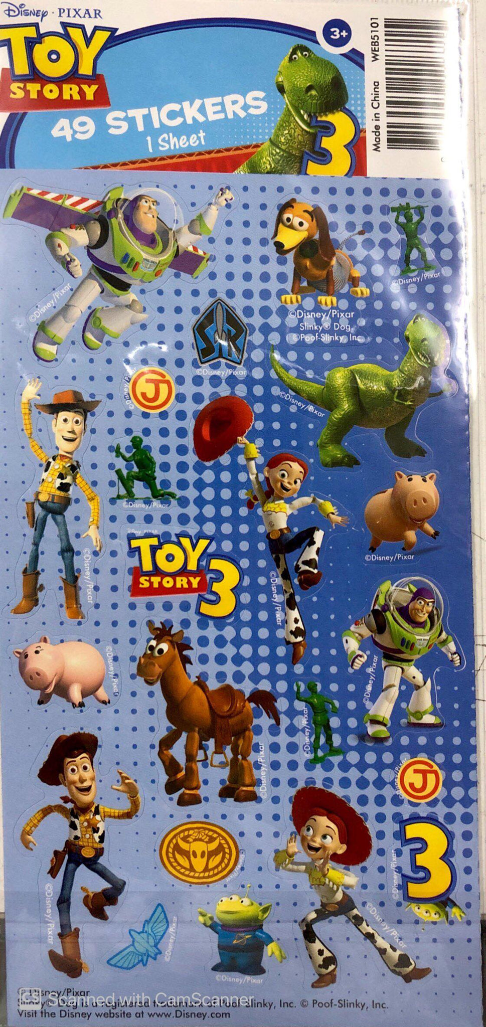Sticker - Disney Toy Story 3