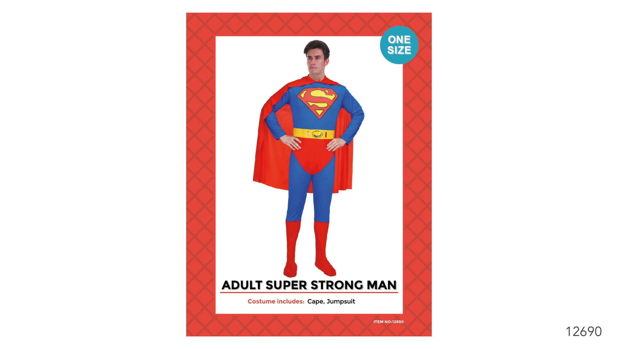 Costume - Adult Super Strong Man Costume