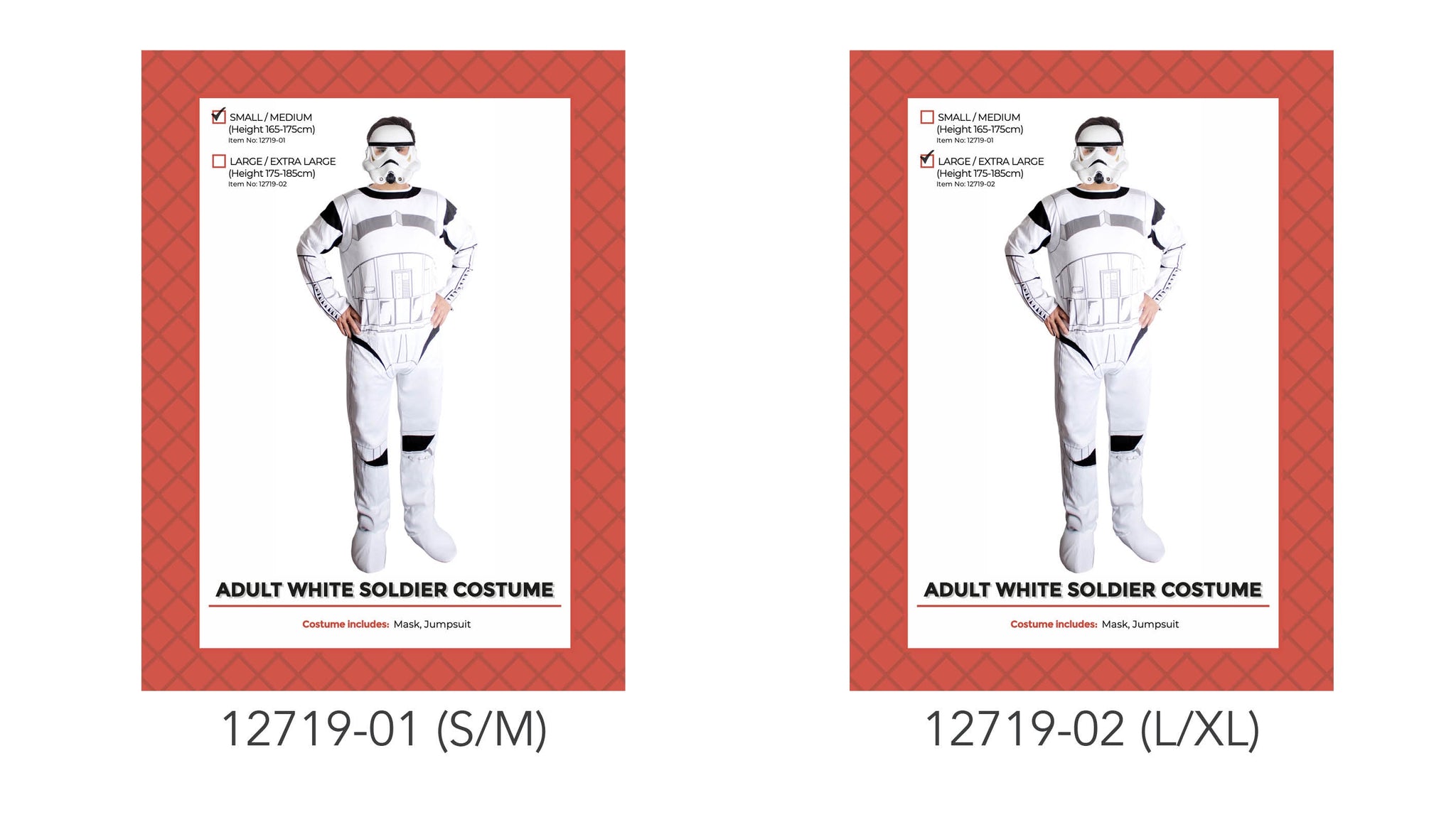 Adult Costume - White Clone Soldier