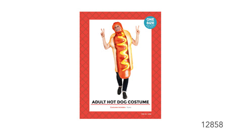 Adult Hot Dog Hotdog Footy Match Food Halloween Bucks Hen Night Men Costume
