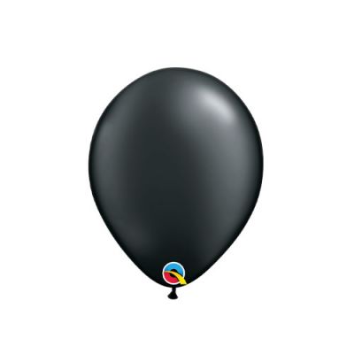 Qualatex 5" Pearl Latex - Onyx Black Pk 100