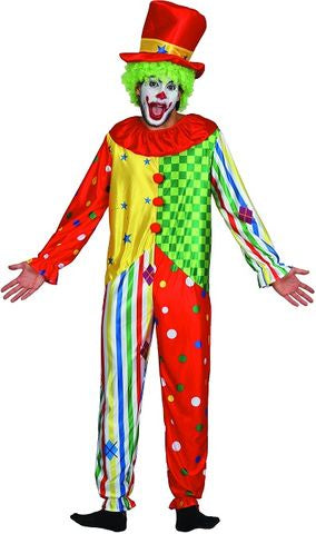 Costume - Clown Adult Medium / Large