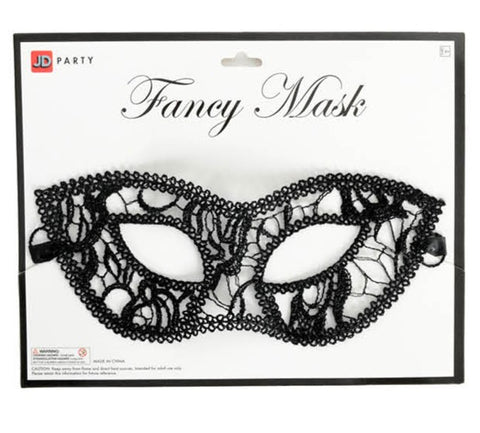 Mask - Lace Art Mask Black