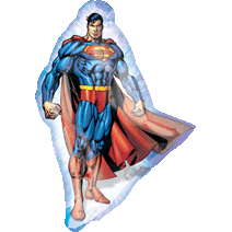 Foil Balloon Supershape - Superman Classic Stance