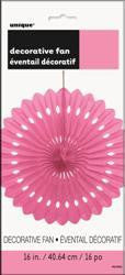 Decorative Fan - Pink 40cm