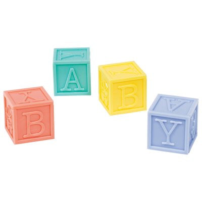 Baby Block - Pastel Plastic Baby Blocks