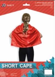 Cape - Short Cape Red (Child)