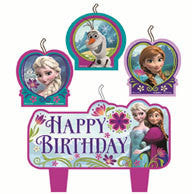 Birthday Candle Set - Disney Frozen 4pc