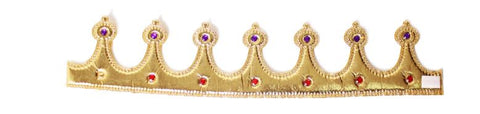 Crown - Fabric Royal Crown Gold