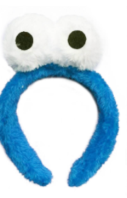 Headband - Fluffy Monster (Blue)