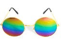Party Glasses - Rainbow Hippie ( Mardi Gras )