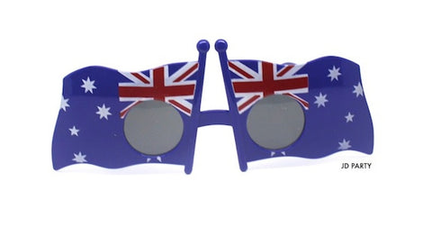 Party Glasses Australia Flag (blue)