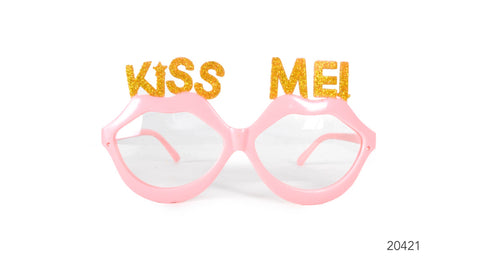 Party Glasses - Kiss Me