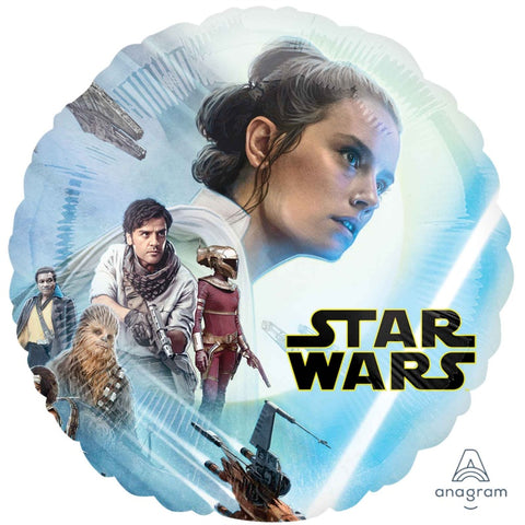 Foil Balloon 18" - Star Wars Ep 9 Rise Of Skywalker