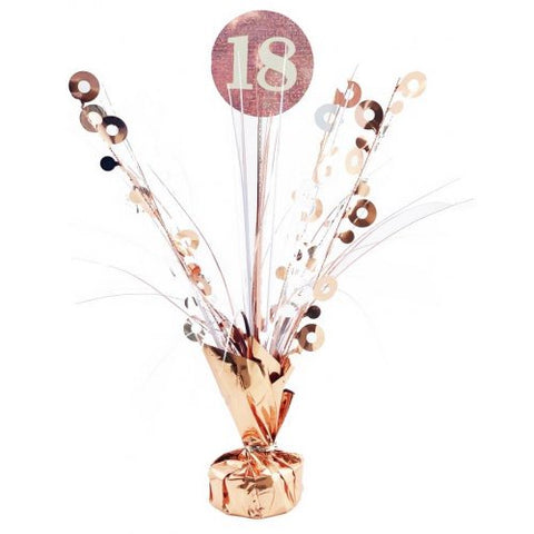 Centerpiece Weight - Rose Gold & White #18th