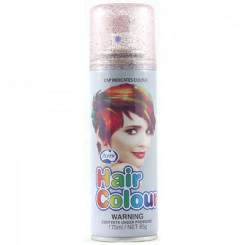 Hair Spray- Glitter Multi Coloured Hair Spray 175ml Can