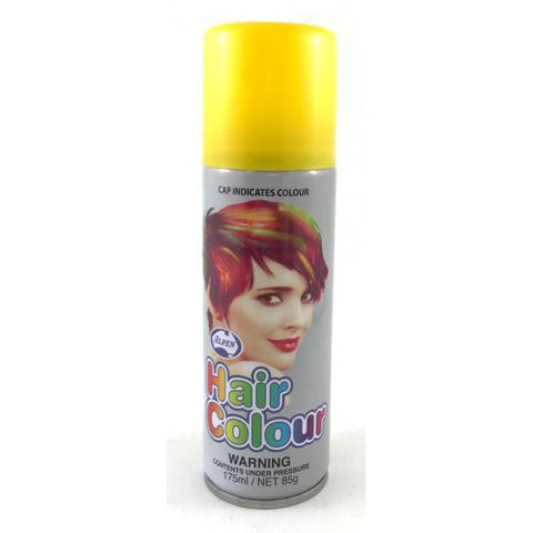 Hair Spray - Yellow Colour