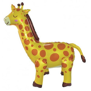 Foil Balloon Supershape - Standing Airz Giraffe Shape