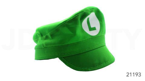 Hat - Adult Green L Hat Super Mario