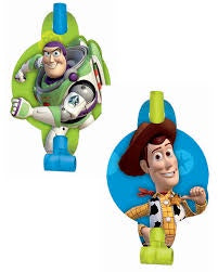 Blowouts - Toy Story 3 Party Blowers Pack of 8
