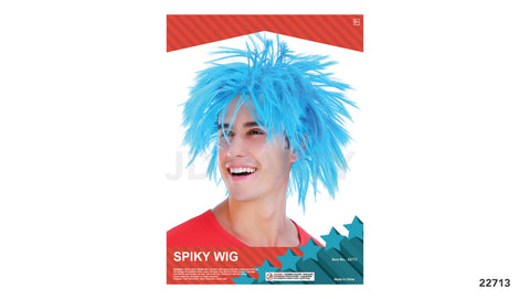 Wig -  Spiky Wig (Blue)