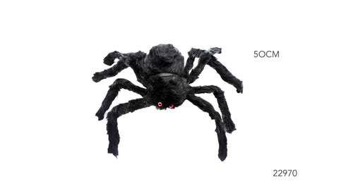 Furry Spider - 50cm Black