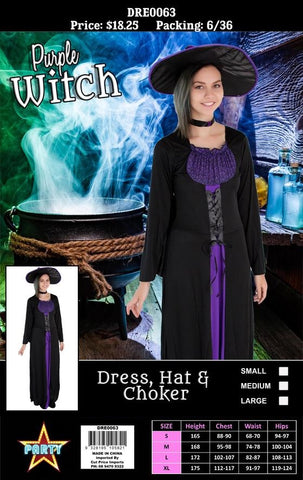 Costume - Purple Witch