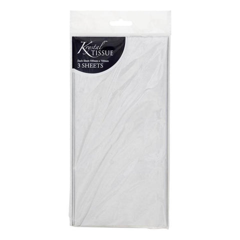 Tissue Paper - Silver 3 Sheets
