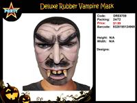 Mask - Deluxe Rubber Vampire Mask