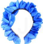 Headband - Hawaiian Flower (Blue)