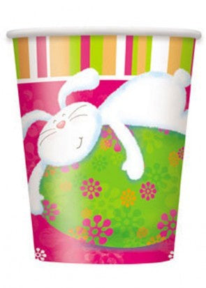 Paper Cups - Easter Bunny 8Pk