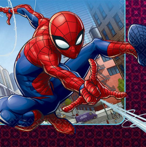 Lunch Napkins - Spiderman Webbed Wonder