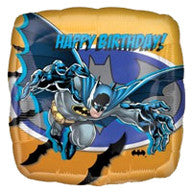 Foil Balloon 18" - Batman Happy Birthday