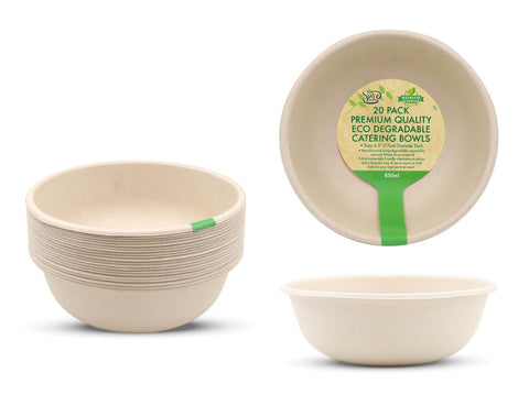 Bowl - ECO Biodegradable Catering Bowls Large 20PK