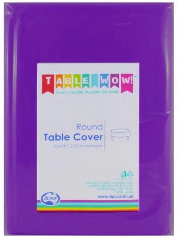 Round Tablecover - Purple