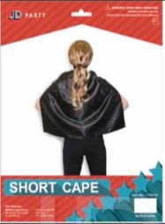 Cape - Short Cape Black (Child)