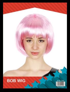 Wig - Bob Wig (Light Pink)