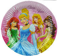 Printed Plates 9" - Disney Princess Pk 8