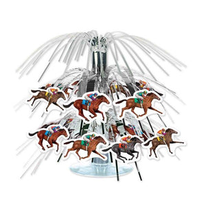 Table Centerpiece - Horse Racing Mini Cascade Centrepiece