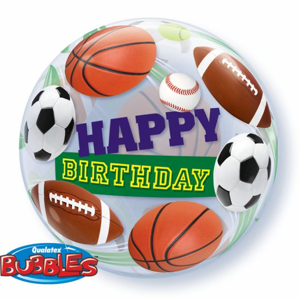 Bubble Balloon 22'' - 56cm (22") Birthday Sport Balls